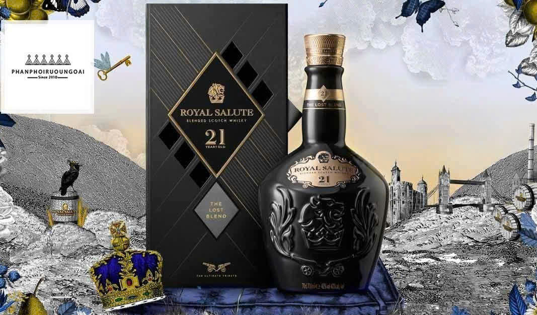 nhung thay doi cua ruou chivas 21 YO gia re