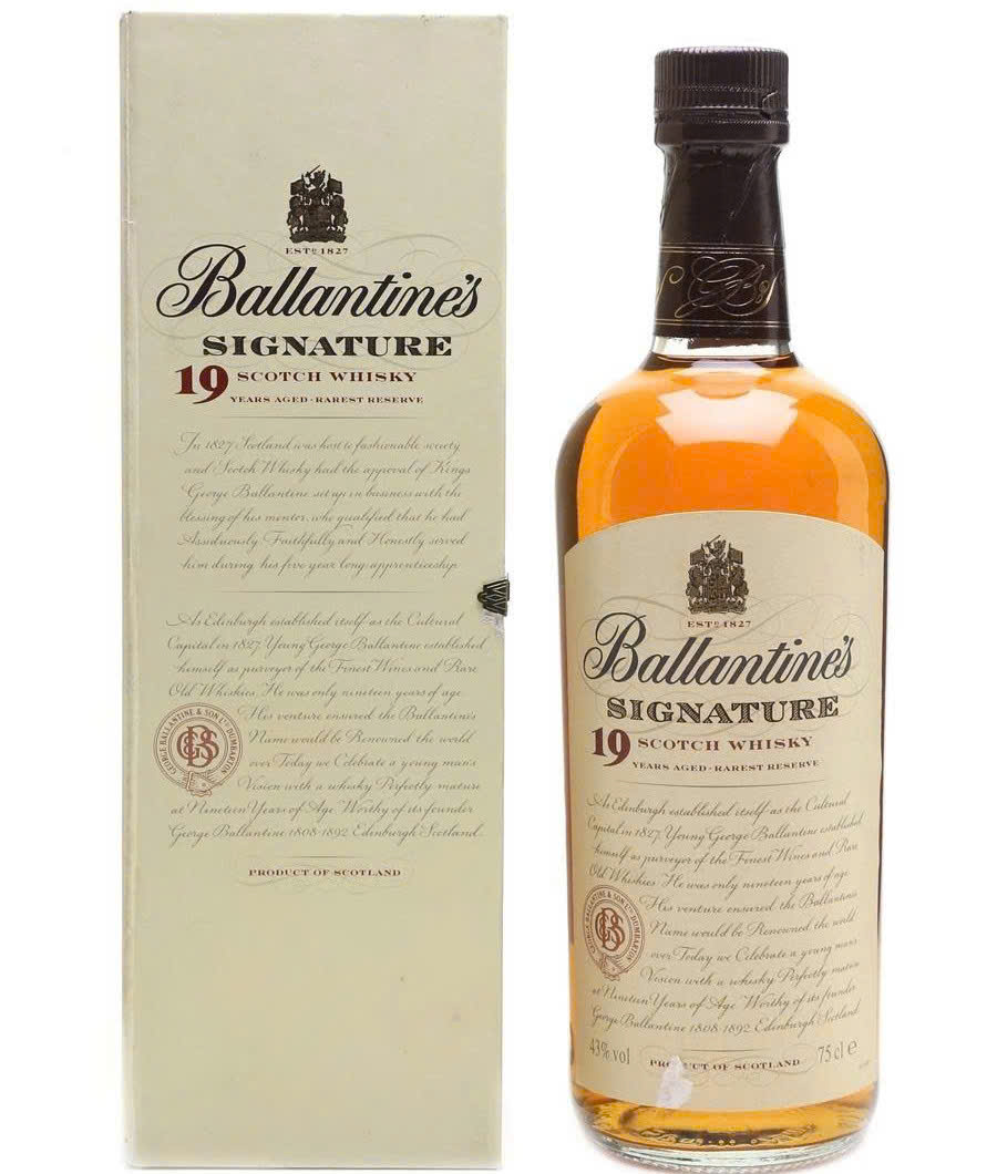 ruou Ballantines Signature 19