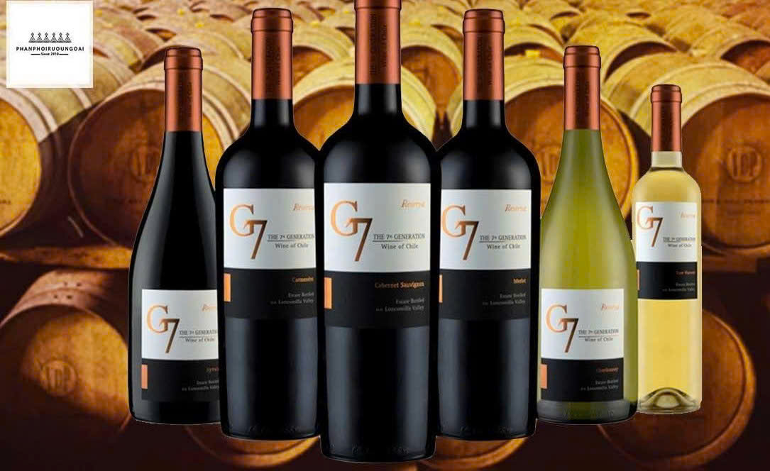 ruou vang G7 CHILE gia re