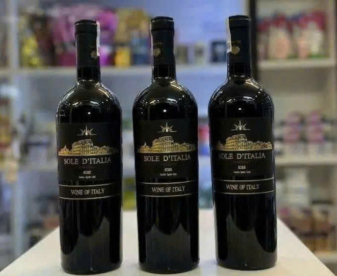 sole rosso ngọt 750 ml