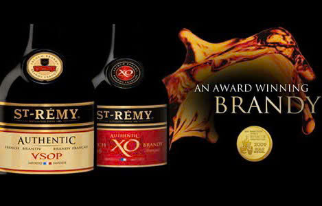 st remy brandy VSOP va XO