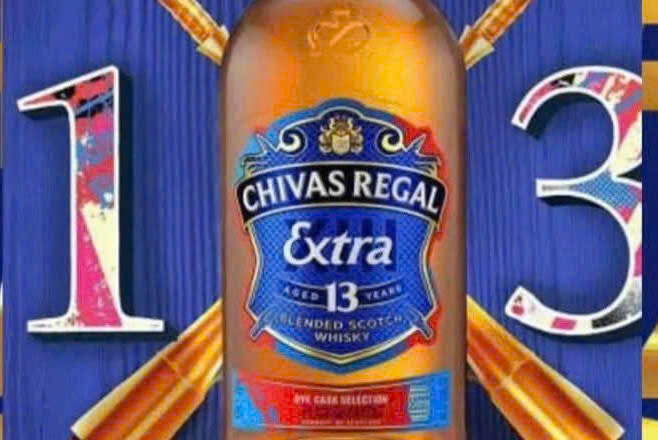 thuong hieu chiVas 13 American rye cask