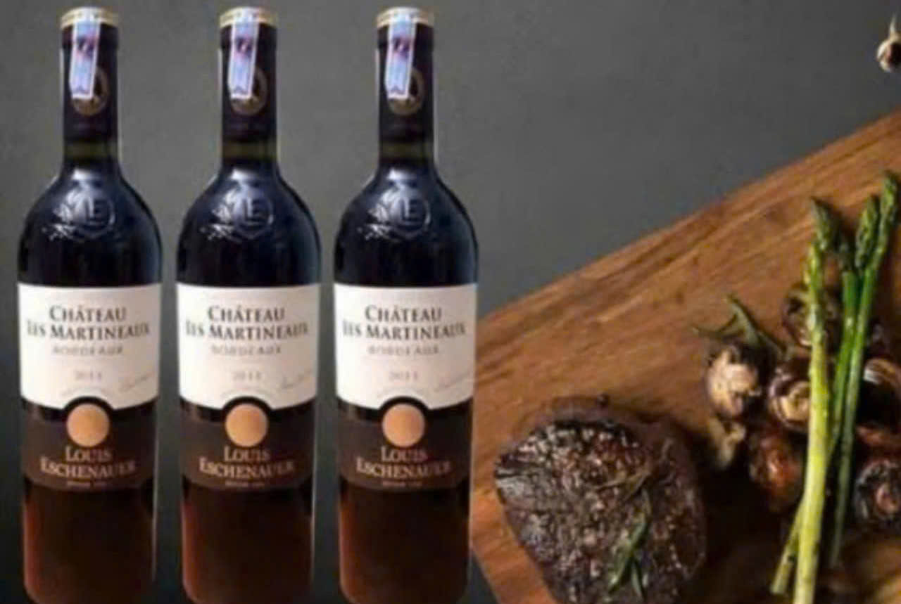 thuong thuc chateau les martineaux Bordeaux