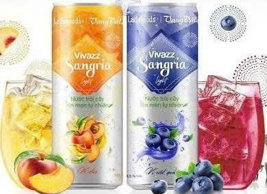 vivazz dao viet quat Sangria Light 330ml