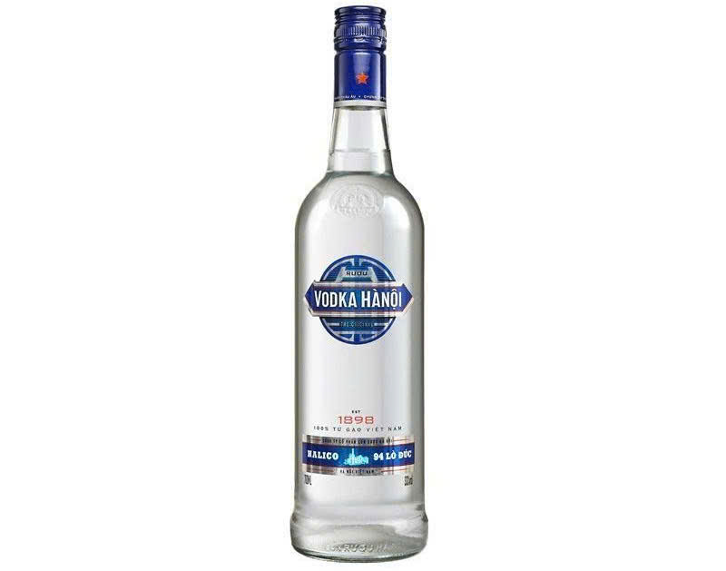 vodka ha noi nhan xanh